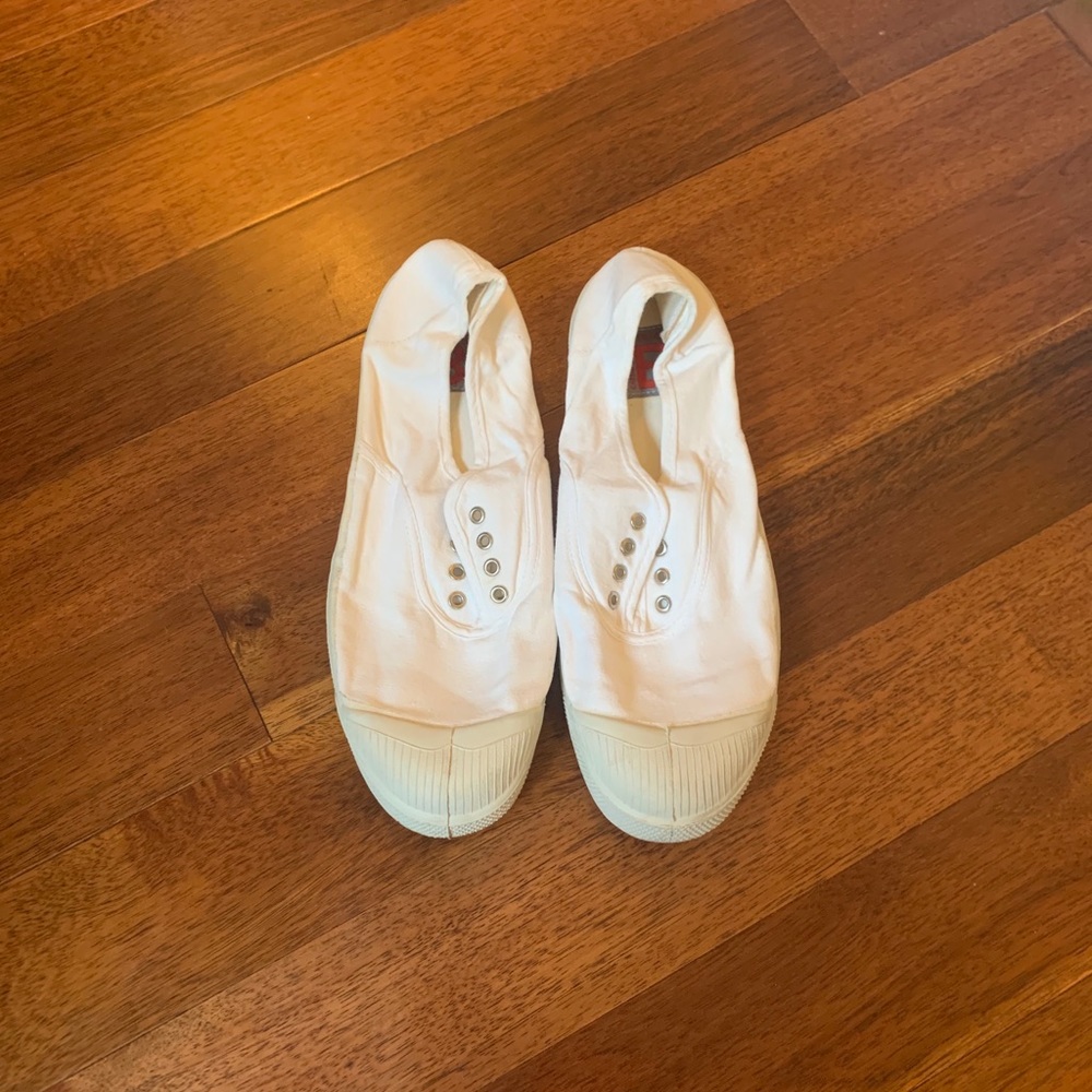 Bensimon low trainers, white